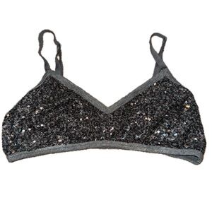 Aerie sequin sports bra